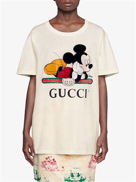 gucci mickey mouse t shirt ebay|Gucci Mickey Mouse handbag.